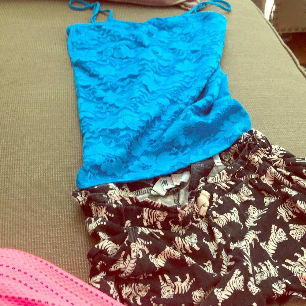 Tank top and shorts set